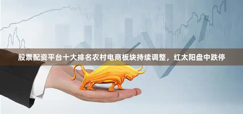 股票配资平台十大排名农村电商板块持续调整，红太阳盘中跌停