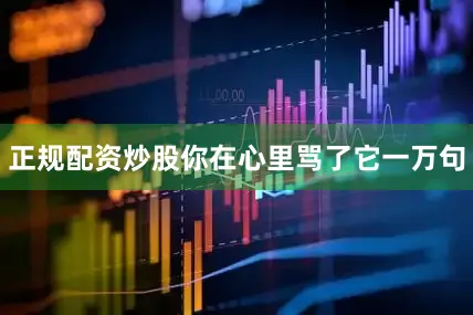 正规配资炒股你在心里骂了它一万句